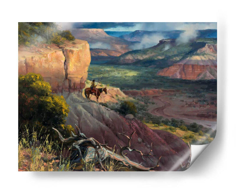 Campamento A Lo Largo Del Timbercreek - Jack Sorenson | Cuadro decorativo de Canvas Lab