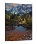 Ridin The High Country - Jack Sorenson | Cuadro decorativo de Canvas Lab
