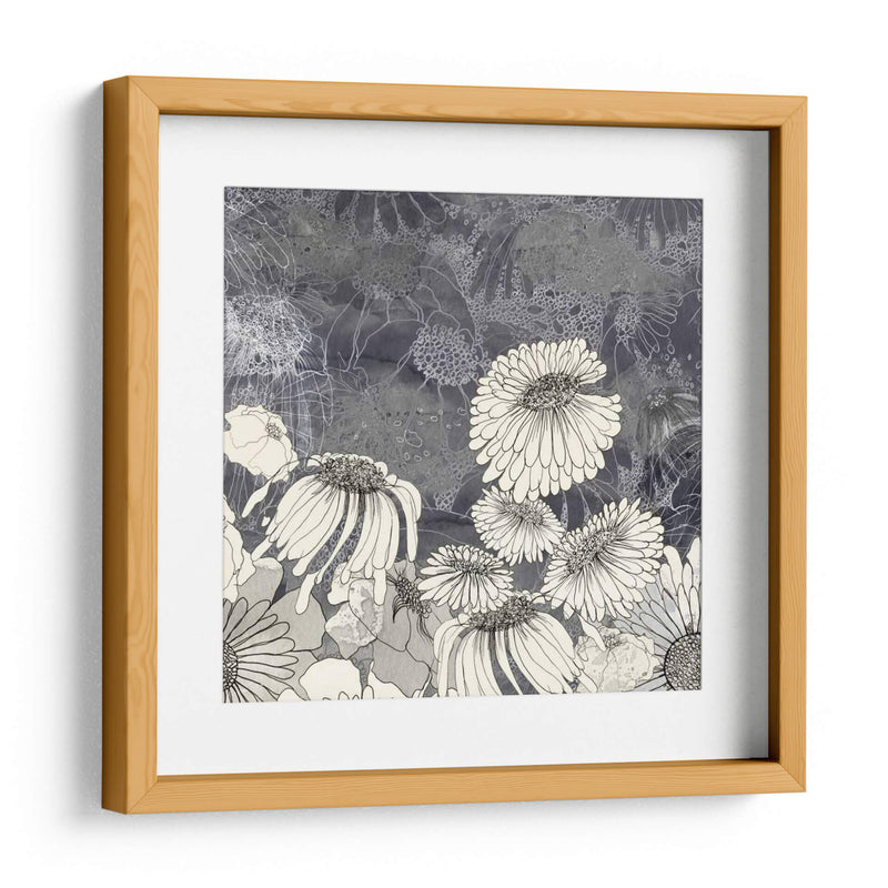 Flores En Gris Iii - Ingrid Blixt | Cuadro decorativo de Canvas Lab