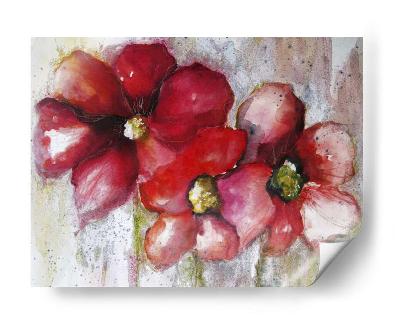 Fuchsia Poppies Ii - Leticia Herrera | Cuadro decorativo de Canvas Lab