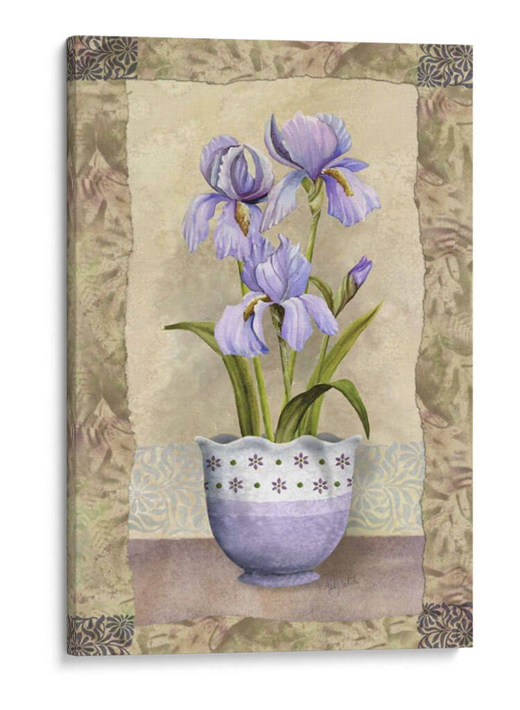 Iris De Primavera - Abby White | Cuadro decorativo de Canvas Lab