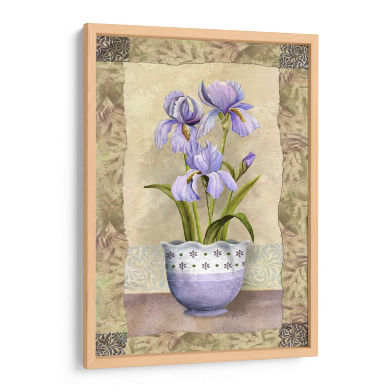 Iris De Primavera - Abby White | Cuadro decorativo de Canvas Lab