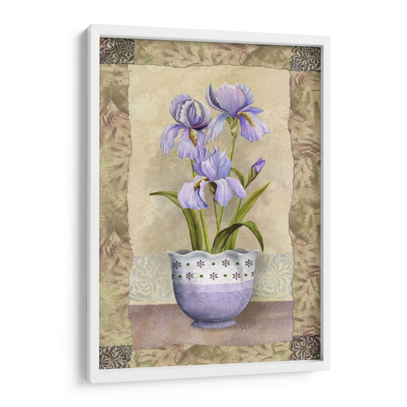 Iris De Primavera - Abby White | Cuadro decorativo de Canvas Lab