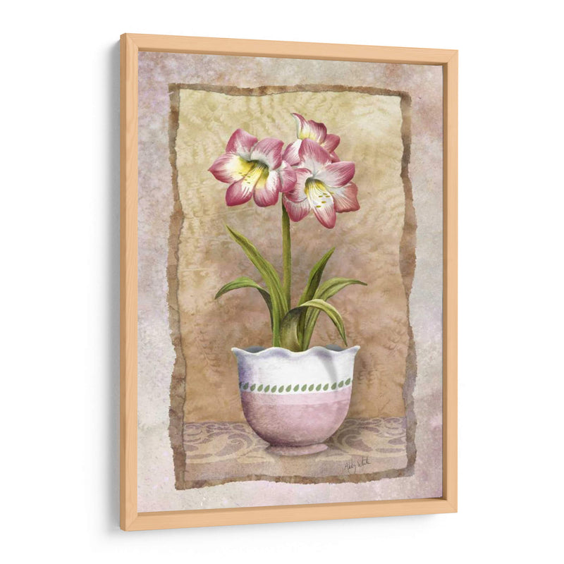 Amaryllis De Primavera - Abby White | Cuadro decorativo de Canvas Lab