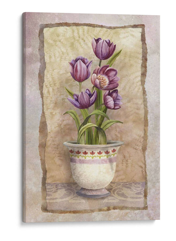 Tulipanes De Primavera - Abby White | Cuadro decorativo de Canvas Lab