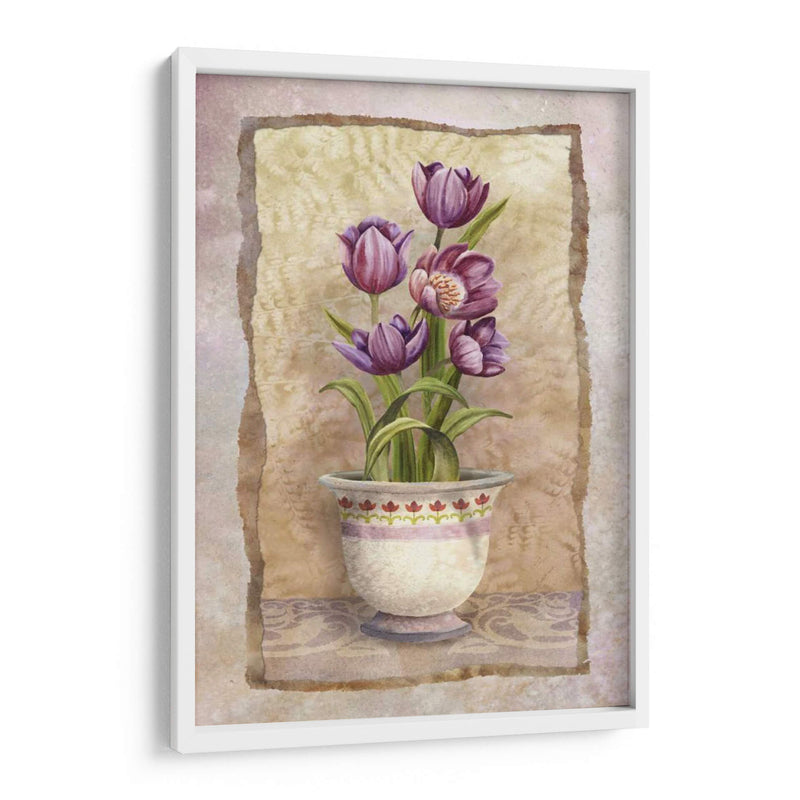 Tulipanes De Primavera - Abby White | Cuadro decorativo de Canvas Lab