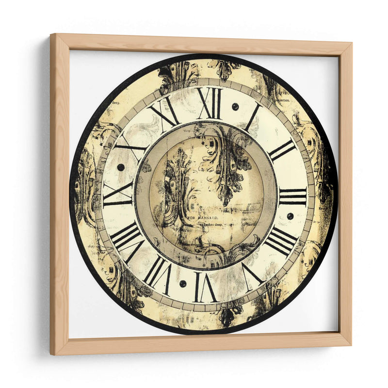 Reloj De Elegancia Envejecido - Vision Studio | Cuadro decorativo de Canvas Lab