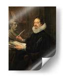 Retrato de Gaspard Gevartius - Peter Paul Rubens | Cuadro decorativo de Canvas Lab