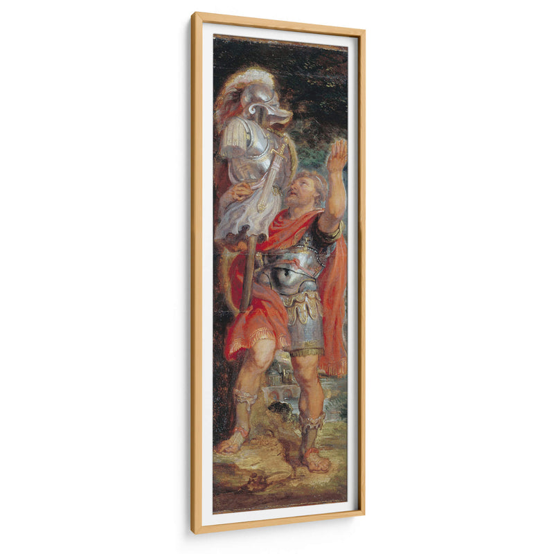 Rómulo configurando un trofeo - Peter Paul Rubens | Cuadro decorativo de Canvas Lab