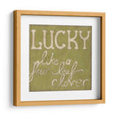 Trébol De Cuatro Hojas - Chariklia Zarris | Cuadro decorativo de Canvas Lab