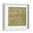 Trébol De Cuatro Hojas - Chariklia Zarris | Cuadro decorativo de Canvas Lab