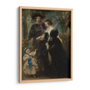 Rubens, su esposa Helena Fourment (1614–1673) y su hijo Frans (1633–1678) - Peter Paul Rubens | Cuadro decorativo de Canvas Lab