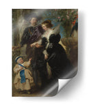 Rubens, su esposa Helena Fourment (1614–1673) y su hijo Frans (1633–1678) - Peter Paul Rubens | Cuadro decorativo de Canvas Lab
