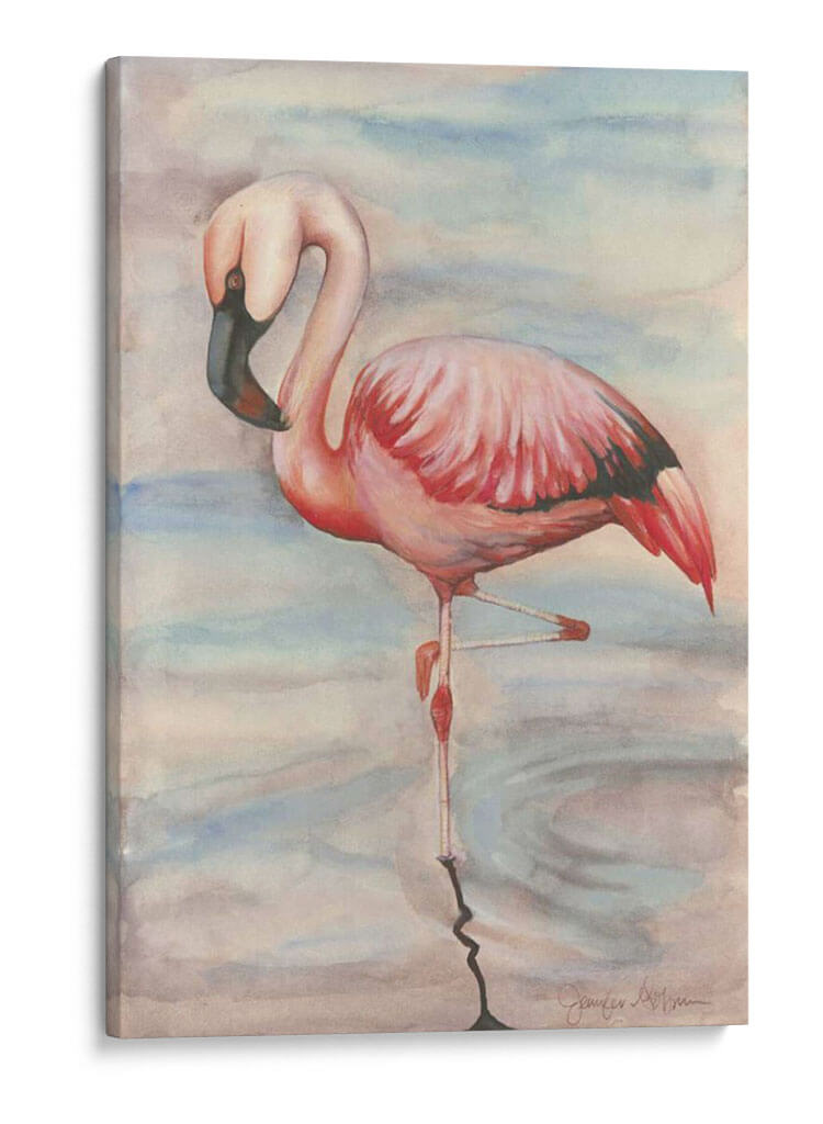 Flamenco Ii Rosa - Jennifer Goldberger | Cuadro decorativo de Canvas Lab