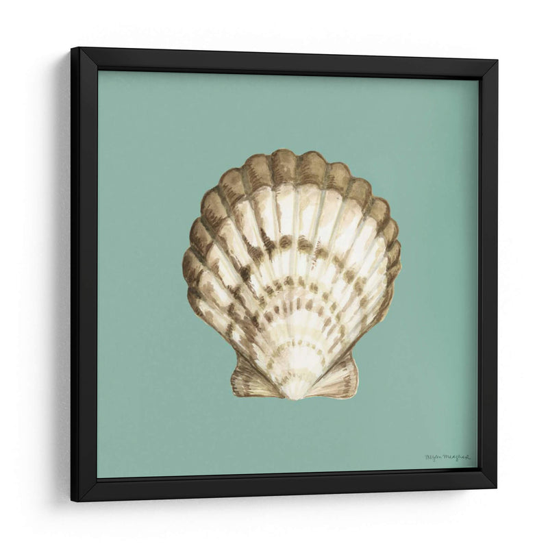 Shell En Aqua Iii - Megan Meagher | Cuadro decorativo de Canvas Lab