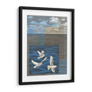 Tres Gaviotas Blancas I - Tara Friel | Cuadro decorativo de Canvas Lab