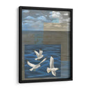Tres Gaviotas Blancas I - Tara Friel | Cuadro decorativo de Canvas Lab