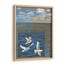 Tres Gaviotas Blancas I - Tara Friel | Cuadro decorativo de Canvas Lab