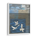 Tres Gaviotas Blancas I - Tara Friel | Cuadro decorativo de Canvas Lab