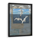 Tres Gaviotas Blancas Ii - Tara Friel | Cuadro decorativo de Canvas Lab