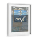Tres Gaviotas Blancas Ii - Tara Friel | Cuadro decorativo de Canvas Lab
