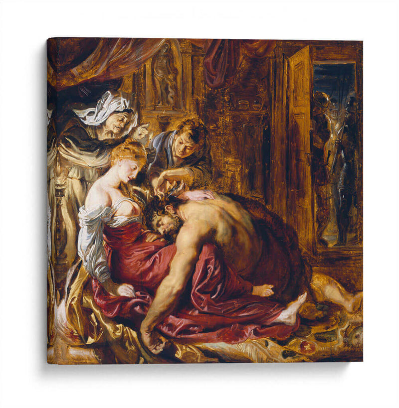 Sansón y Dalila - Peter Paul Rubens | Cuadro decorativo de Canvas Lab