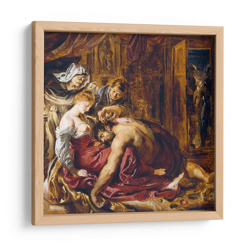 Sansón y Dalila - Peter Paul Rubens | Cuadro decorativo de Canvas Lab