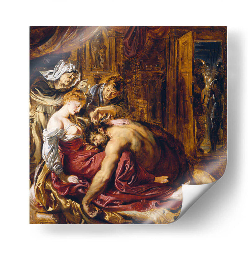 Sansón y Dalila - Peter Paul Rubens | Cuadro decorativo de Canvas Lab