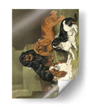Spaniels De Juguete - Vero Shaw | Cuadro decorativo de Canvas Lab