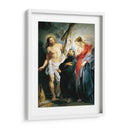 San Agustín entre Cristo y la Virgen - Peter Paul Rubens | Cuadro decorativo de Canvas Lab