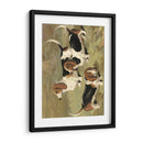Basset Hounds - Vero Shaw | Cuadro decorativo de Canvas Lab