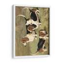 Basset Hounds - Vero Shaw | Cuadro decorativo de Canvas Lab