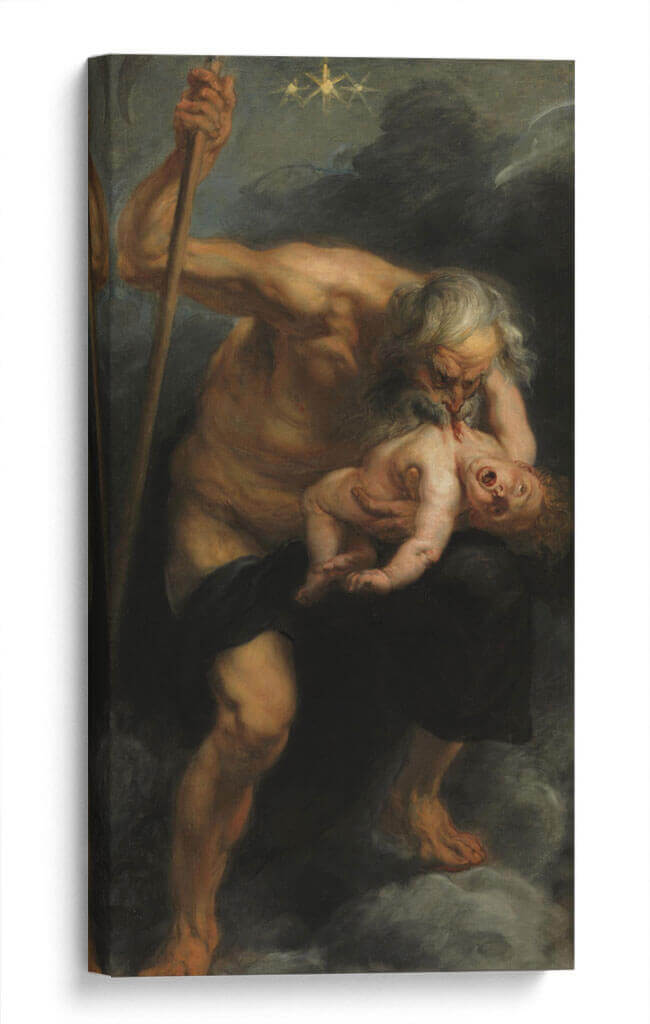 Saturno - Peter Paul Rubens | Cuadro decorativo de Canvas Lab