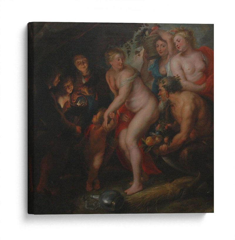 Sine Cerere et Baccho friget Venus - Peter Paul Rubens | Cuadro decorativo de Canvas Lab