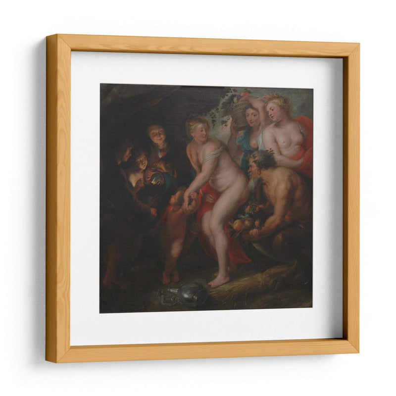 Sine Cerere et Baccho friget Venus - Peter Paul Rubens | Cuadro decorativo de Canvas Lab