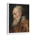 Estudio de una cabeza (San Ambrosio) - Peter Paul Rubens | Cuadro decorativo de Canvas Lab