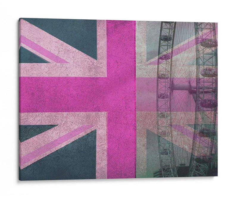 El Ojo De Londres - Alison Jerry | Cuadro decorativo de Canvas Lab