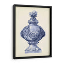 Urnas Del Palacio En Índigo I - Vision Studio | Cuadro decorativo de Canvas Lab