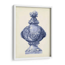 Urnas Del Palacio En Índigo I - Vision Studio | Cuadro decorativo de Canvas Lab