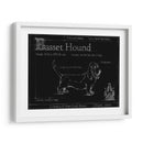 Blueprint Bassett Hound - Ethan Harper | Cuadro decorativo de Canvas Lab