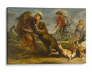 Estudio para la caza del oso para el Alcázar - Peter Paul Rubens | Cuadro decorativo de Canvas Lab