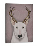 Bull Terrier Y Arntenas - Fab Funky | Cuadro decorativo de Canvas Lab