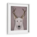 Bull Terrier Y Arntenas - Fab Funky | Cuadro decorativo de Canvas Lab