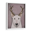 Bull Terrier Y Arntenas - Fab Funky | Cuadro decorativo de Canvas Lab