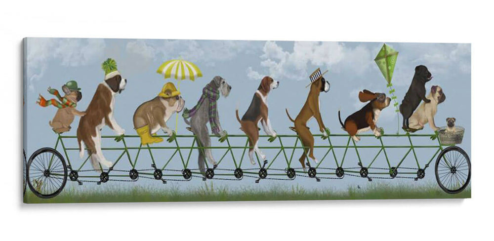 Crew Mutley En Tándem - Fab Funky | Cuadro decorativo de Canvas Lab