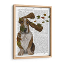 Basset Hound Windswept E Interesante - Fab Funky | Cuadro decorativo de Canvas Lab