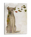 Labrador Amarillo Azotado Por El Viento E Interesante. - Fab Funky | Cuadro decorativo de Canvas Lab