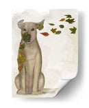 Labrador Amarillo Azotado Por El Viento E Interesante. - Fab Funky | Cuadro decorativo de Canvas Lab