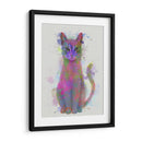Cat Rainbow Splash 4 - Fab Funky | Cuadro decorativo de Canvas Lab