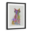 Cat Rainbow Splash 5 - Fab Funky | Cuadro decorativo de Canvas Lab